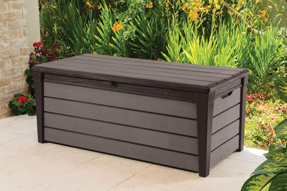 Сундук пластиковый уличный Keter 120 Brush Deck Box (Браш)