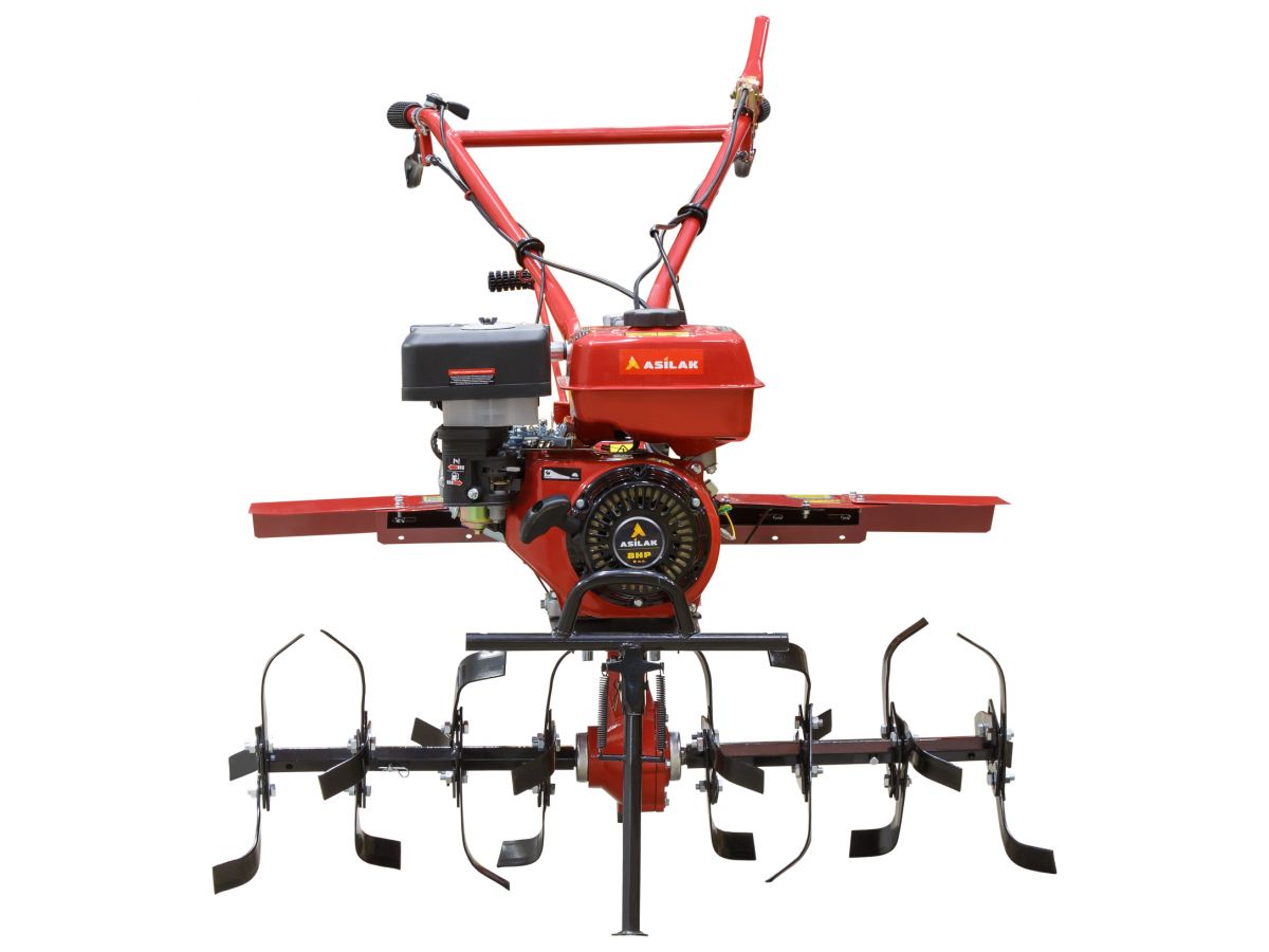 Культиватор бензиновый ASILAK SL-87 колеса 5.0-12