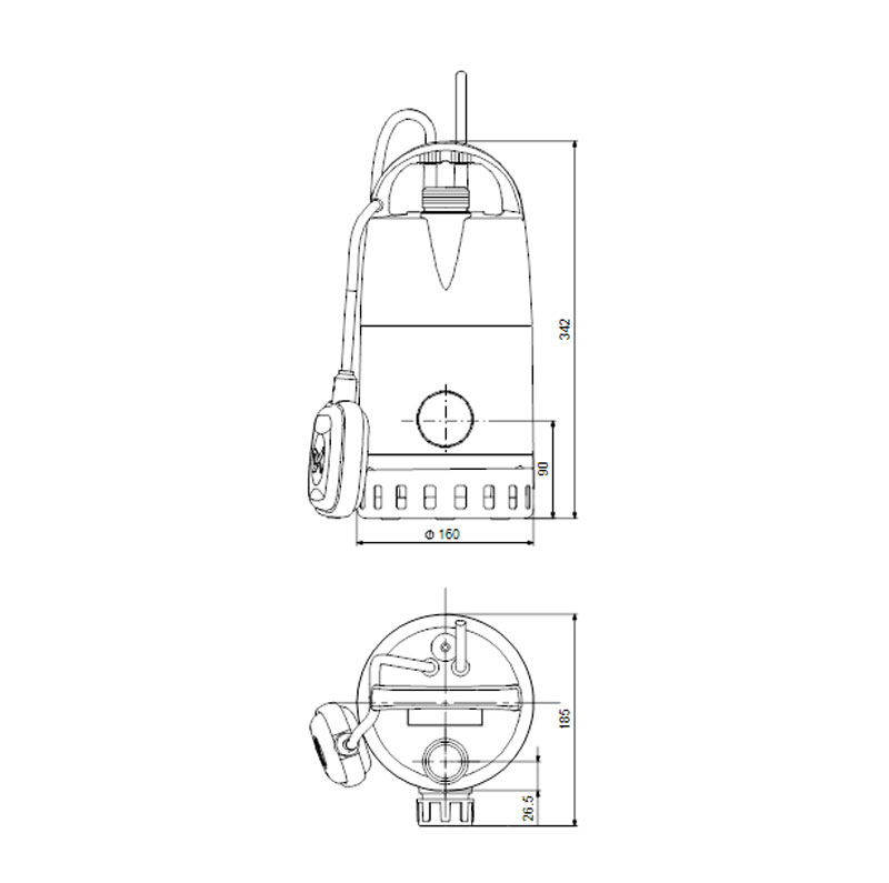 Погружной насос Grundfos Unilift CC 5 A1