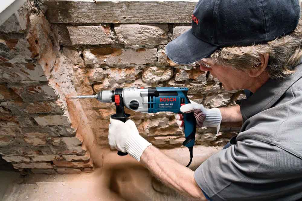 Дрель ударная Bosch GSB 21-2 RE Professional (0.601.19C.600)