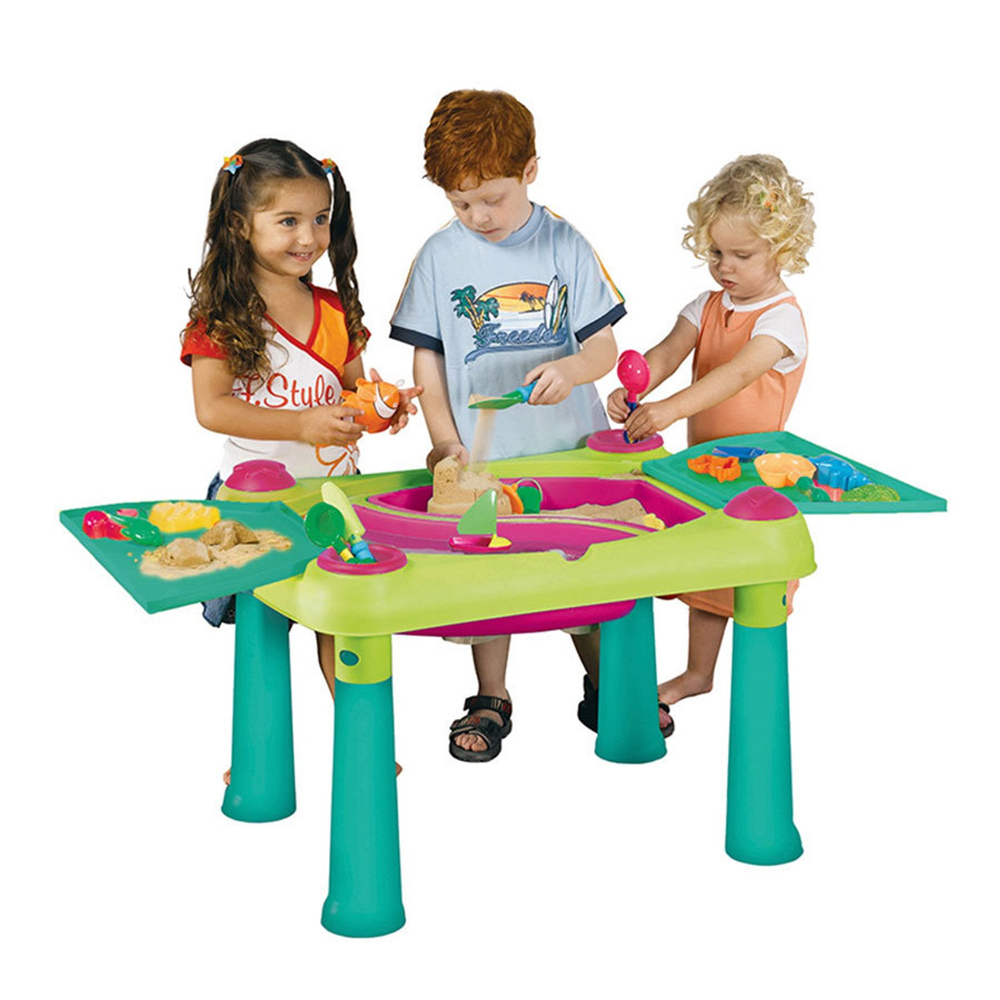Детский набор Keter Creative Play Table (Криэйтив Тэйбл) с табуретками