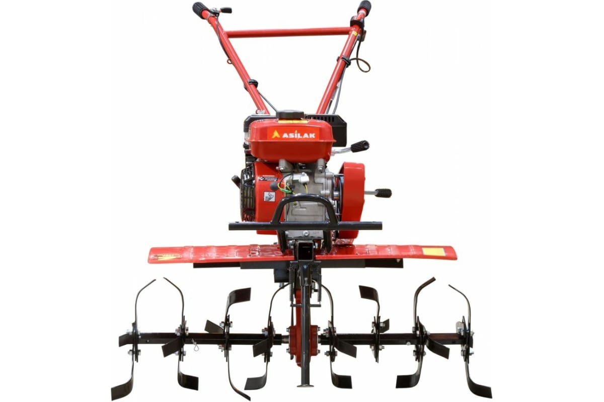 Культиватор бензиновый ASILAK SL-85B + колёса