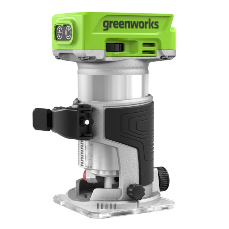 Фрезер аккумуляторный Greenworks G24RO 24В