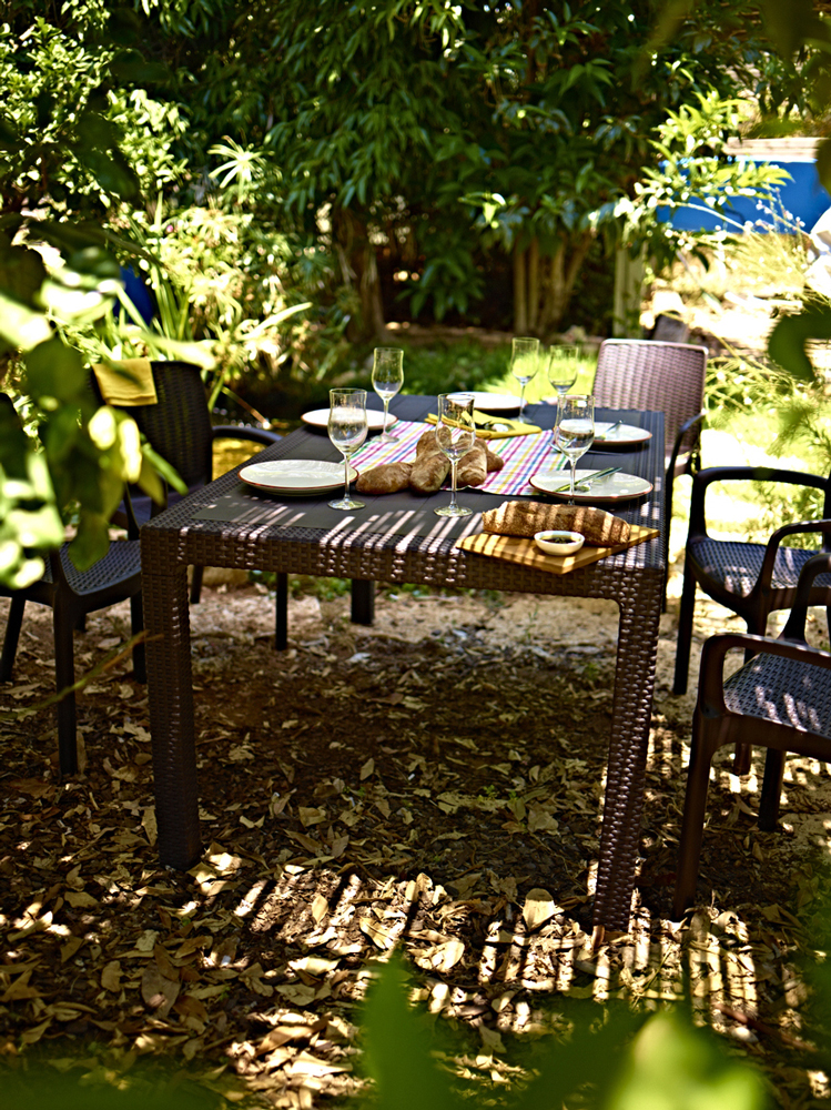 Стол уличный KETER Melody (коричневый)