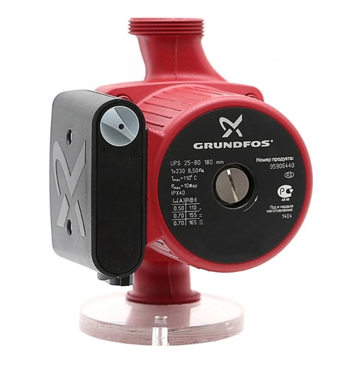Циркуляционный насос Grundfos UPS 25-80 180 (95906440)