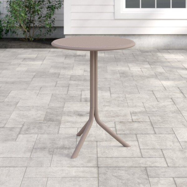 Стол-трансформер Step d 60, коричневый