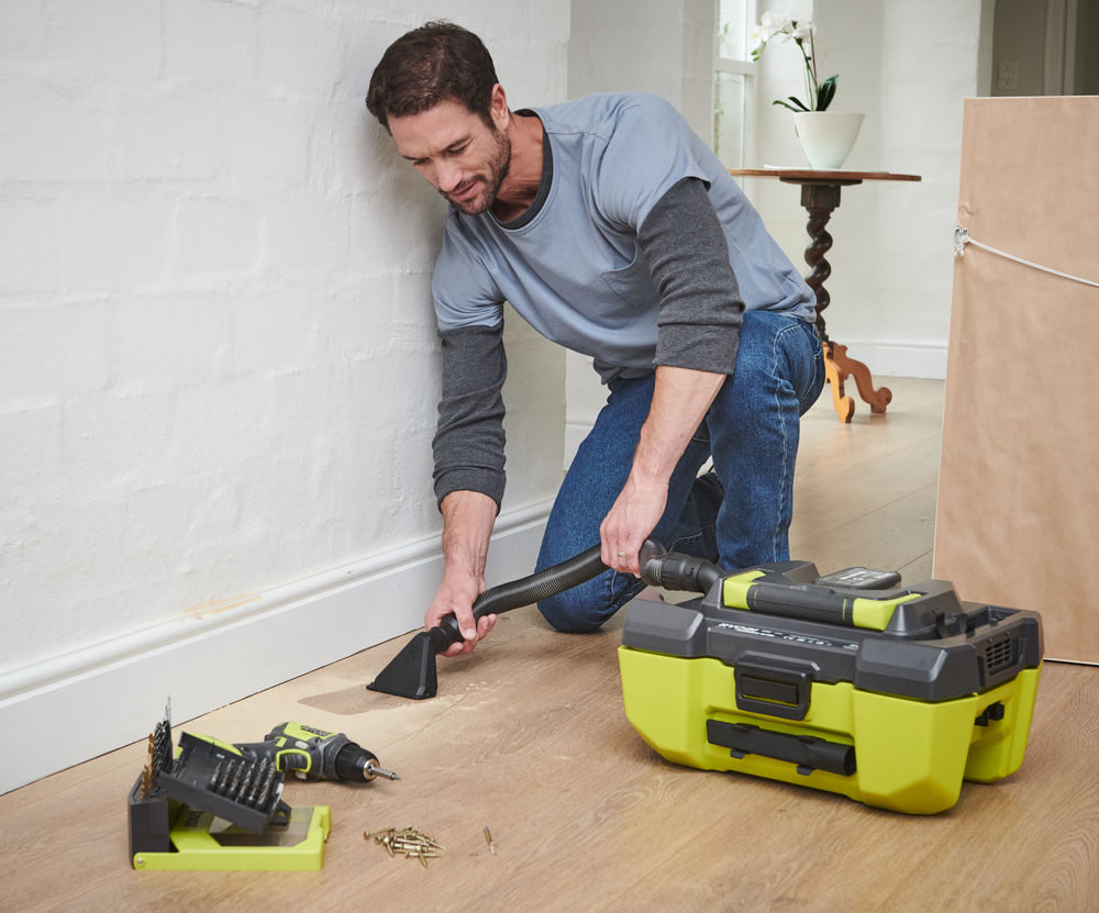 ONE + / Пылесос рабочий RYOBI R18PV-0 (без батареи)
