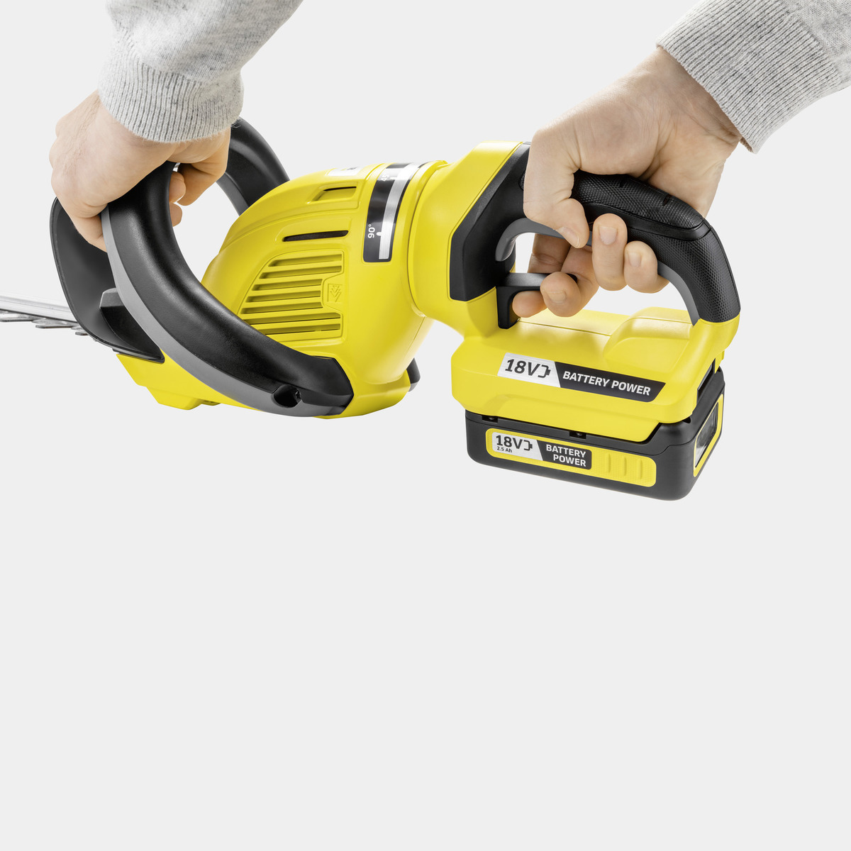 Аккумуляторный кусторез Karcher HGE 18-50 Battery Set