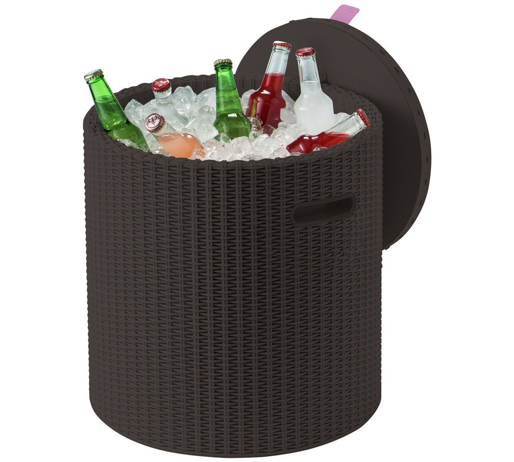 Стул-холодильник Keter COOL STOOL (Кул Стул), коричневый