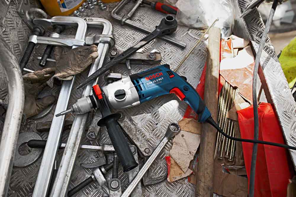 Дрель ударная Bosch GSB 21-2 RCT Professional