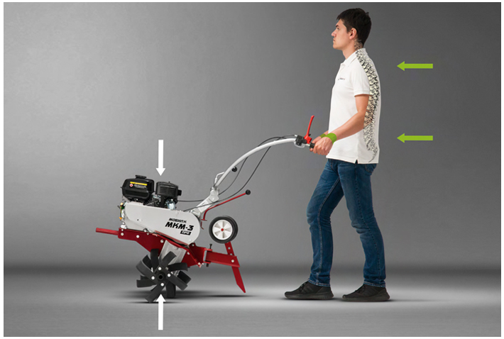 Мотоблок Мобил К МКМ-1Р ПРО