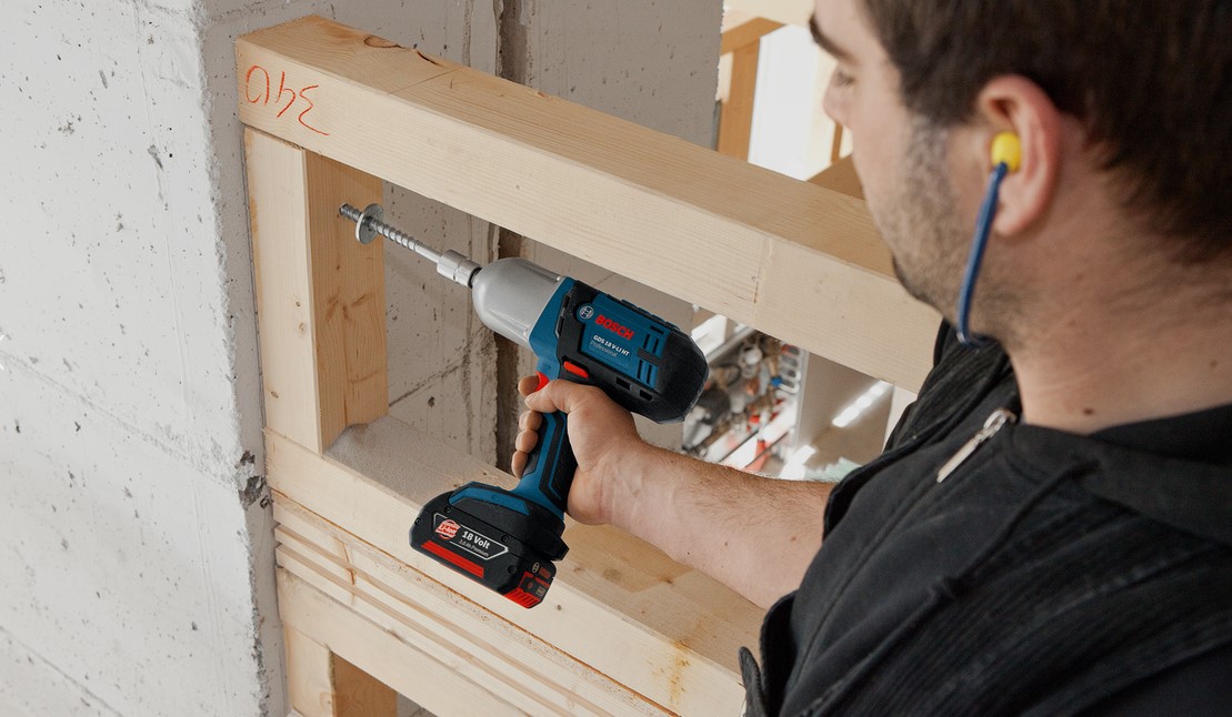 Гайковерт ударный Bosch GDS 18 V-LI HT Professional (06019B1300)