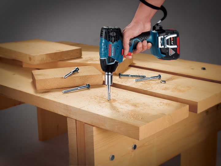 Гайковерт ударный Bosch GDS 14.4 V-LI