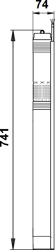 Скважинный насос Grundfos SQE 3-40