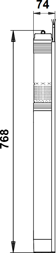 Скважинный насос Grundfos SQE 3-55