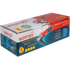 Одноручная углошлифмашина WORTEX LX AG 1211-2