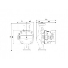Циркуляционный насос Grundfos ALPHA SOLAR 25-75 130 (98989299)