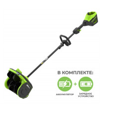 Снегоуборщик-снеголопата с регулируемым направлением Greenworks GD60SS2K4 60В