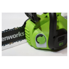 Пила цепная аккумуляторная Greenworks G24CS25 24В