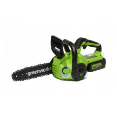 Пила цепная аккумуляторная Greenworks G24CS25 24В