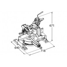 Торцовочная пила MAKITA LS 1016