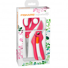 Набор инструмента FISKARS (секатор+ножницы) inspiration Ruby