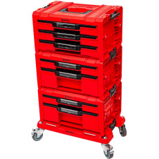 Набор ящиков для инструмента Qbrick System PRO Drawer Workshop SET 3 2.0 RED Ultra HD