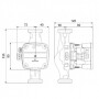 Циркуляционный насос Grundfos ALPHA SOLAR 25-75 130 (98989299)