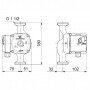 Циркуляционный насос Grundfos UPS 25-70 180 (96621354)