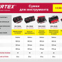 Сумка для инструмента WORTEX WB 5030