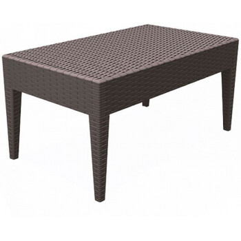 Стол Central Table IPANEMA 92x53 CHOCOLATE 1x (MIAMI RATTAN)